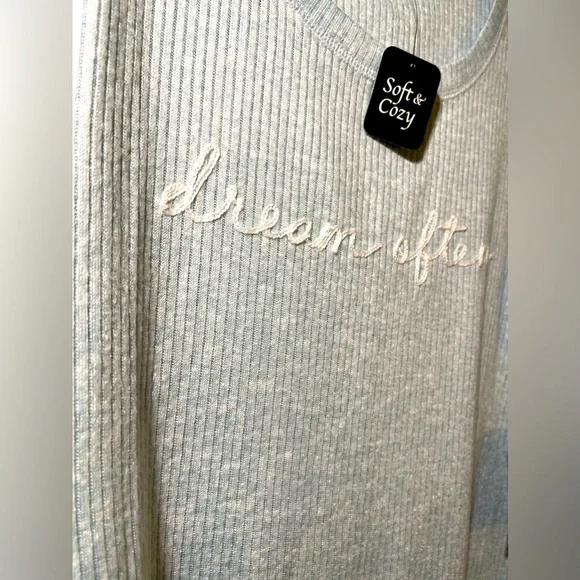 Laura Ashley 2 piece pajama set short sleeve top shorts XL NWT - Picture 4 of 8